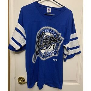 Vintage Orlando Magic T-Shirt NBA Retro Made In USA Logo 7, Inc . Unisex